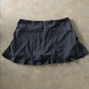 Lululemon Ruffle Skirt, Black